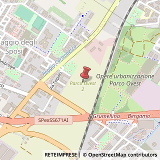 Mappa Via Giambattista Tiepolo, 14, 24127 Bergamo, Bergamo (Lombardia)