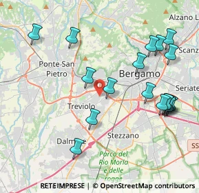 Mappa Via S. Zenone, 24048 Treviolo BG, Italia (4.50278)