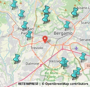 Mappa Via S. Zenone, 24048 Treviolo BG, Italia (5.69316)