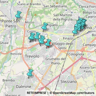 Mappa Via S. Zenone, 24048 Treviolo BG, Italia (2.38)