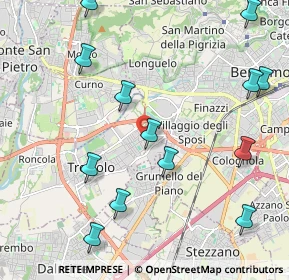 Mappa Via S. Zenone, 24048 Treviolo BG, Italia (2.50231)