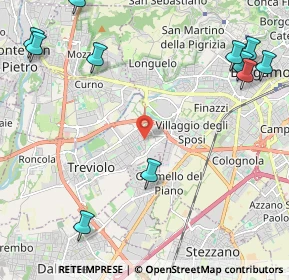 Mappa Via S. Zenone, 24048 Treviolo BG, Italia (3.05)