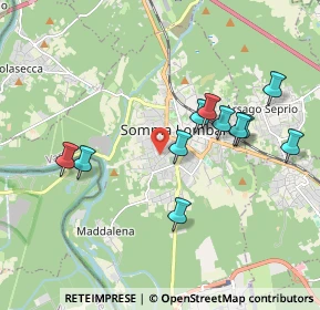 Mappa Via Trieste, 21019 Somma Lombardo VA, Italia (1.81818)