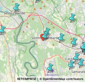 Mappa Via Trieste, 21019 Somma Lombardo VA, Italia (6.6745)