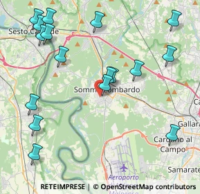 Mappa Via Trieste, 21019 Somma Lombardo VA, Italia (4.98824)