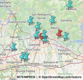 Mappa , 24126 Bergamo BG, Italia (14.09083)