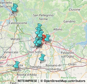 Mappa , 24126 Bergamo BG, Italia (12.29333)