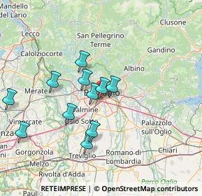 Mappa , 24126 Bergamo BG, Italia (13.08636)