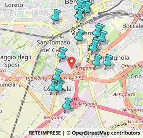 Mappa , 24126 Bergamo BG, Italia (1.0235)
