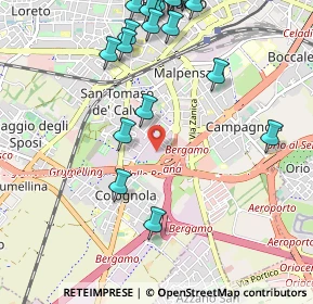 Mappa , 24126 Bergamo BG, Italia (1.316)