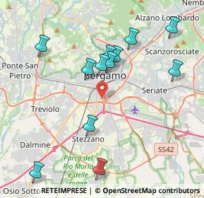 Mappa , 24126 Bergamo BG, Italia (4.16833)