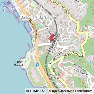 Mappa Via boveto 7, 34136 Trieste, Trieste (Friuli-Venezia Giulia)