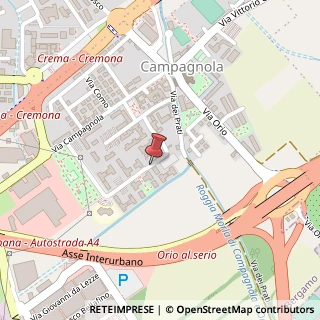 Mappa Via Giuseppe Ungaretti, 10, 24126 Bergamo, Bergamo (Lombardia)