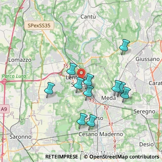 Mappa 20823 Lentate sul Seveso MB, Italia (3.5)