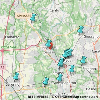 Mappa 20823 Lentate sul Seveso MB, Italia (4.63)