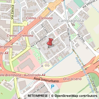Mappa Via San Domenico Savio, 28, 24126 Bergamo, Bergamo (Lombardia)