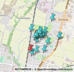 Mappa Via Sant'Anna, 23875 Osnago LC, Italia (0.2745)