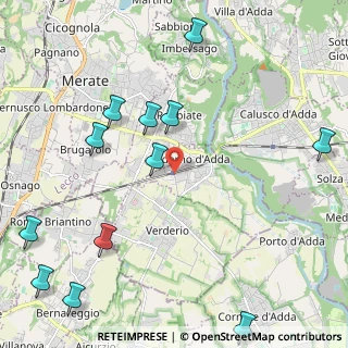 Mappa Via L. Gasparotto, 23877 Paderno d'Adda LC, Italia (2.80333)