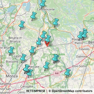 Mappa Via L. Gasparotto, 23877 Paderno d'Adda LC, Italia (9.759)