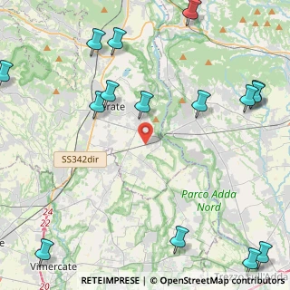 Mappa Via L. Gasparotto, 23877 Paderno d'Adda LC, Italia (6.32533)