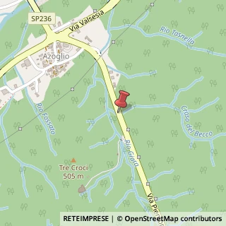 Mappa Via Piemonte, 7, 13864 Crevacuore, Biella (Piemonte)