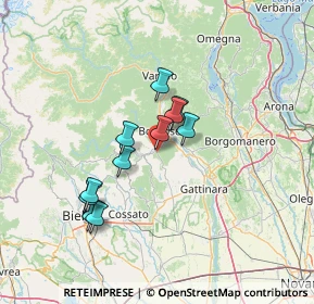 Mappa Via Piemonte, 13864 Crevacuore BI, Italia (10.90545)
