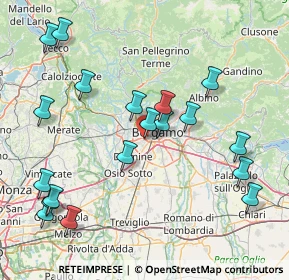 Mappa Via Gian Ercole Mozzi, 24127 Bergamo BG, Italia (18.09895)