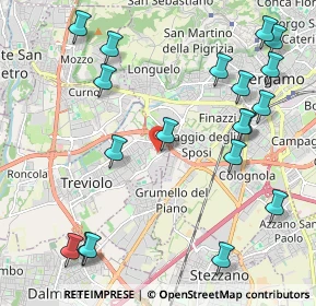 Mappa Via Gian Ercole Mozzi, 24127 Bergamo BG, Italia (2.56737)