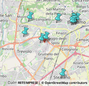 Mappa Via Gian Ercole Mozzi, 24127 Bergamo BG, Italia (2.31417)