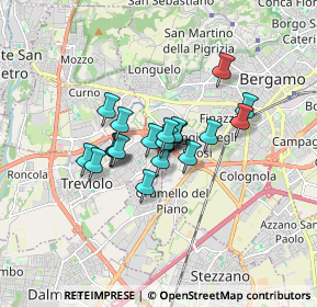 Mappa Via Gian Ercole Mozzi, 24127 Bergamo BG, Italia (1.0635)