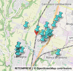 Mappa Via Dosso Nuovo, 23875 Osnago LC, Italia (0.965)