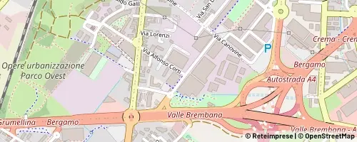 Mappa Bergamo