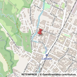 Mappa Via San Benedetto da Norcia, 13, 22060 Cabiate, Como (Lombardia)