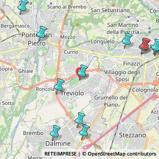 Mappa Via degli Assini, 24048 Treviolo BG, Italia (3.11)