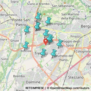 Mappa Via degli Assini, 24048 Treviolo BG, Italia (1.39083)
