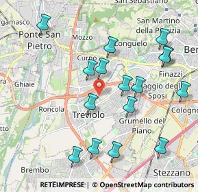 Mappa Via degli Assini, 24048 Treviolo BG, Italia (2.1075)