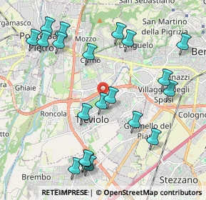 Mappa Via degli Assini, 24048 Treviolo BG, Italia (2.3085)