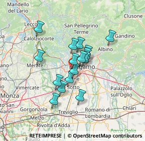 Mappa Via degli Assini, 24048 Treviolo BG, Italia (9.85813)