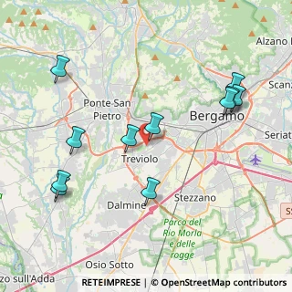 Mappa Via degli Assini, 24048 Treviolo BG, Italia (4.46091)
