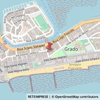 Mappa Via Galileo Galilei,  8, 34073 Grado, Gorizia (Friuli-Venezia Giulia)
