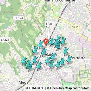 Mappa Via Roma, 22060 Cabiate CO, Italia (0.933)