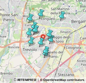 Mappa Piazza Don Personeni, 24048 Treviolo BG, Italia (1.32231)