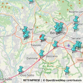 Mappa Piazza Don Personeni, 24048 Treviolo BG, Italia (5.21111)