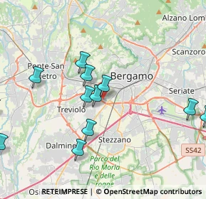 Mappa Via Drago, 24127 Bergamo BG, Italia (4.97571)