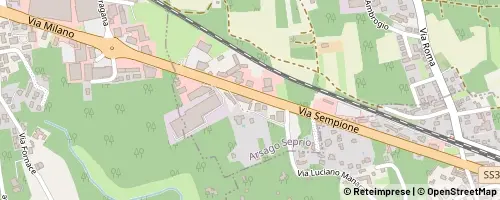 Mappa Arsago Seprio