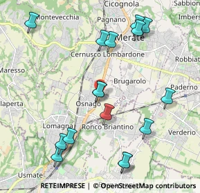 Mappa Osnago, 23875 Osnago LC, Italia (2.27188)