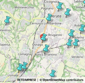 Mappa Osnago, 23875 Osnago LC, Italia (2.80643)