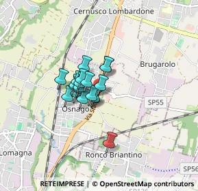 Mappa Osnago, 23875 Osnago LC, Italia (0.4645)