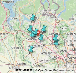 Mappa Via G. Donizzetti, 21054 Fagnano Olona VA, Italia (9.47818)