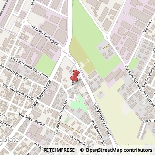 Mappa Via Salvador Allende, 5, 22060 Cabiate, Como (Lombardia)